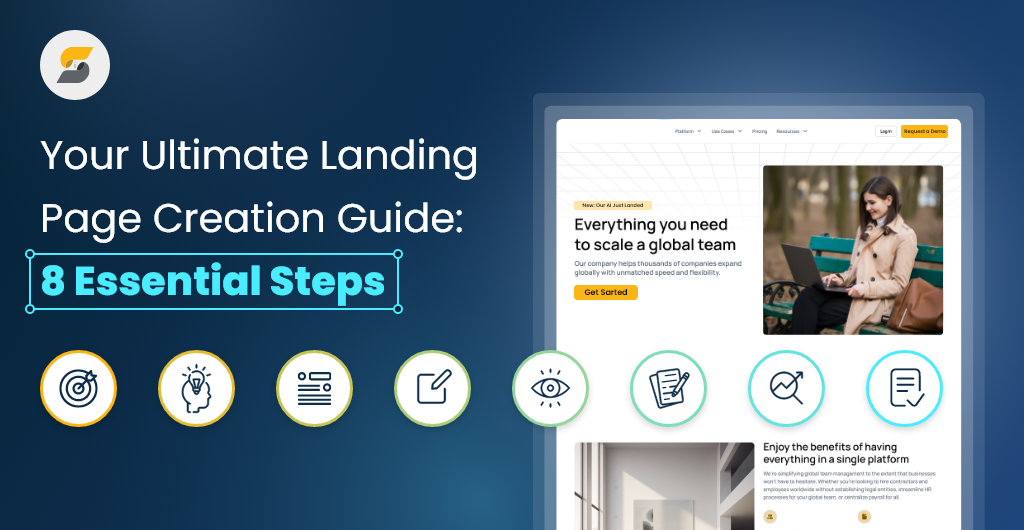 Create a Landing Page from Scratch in 8 easy steps